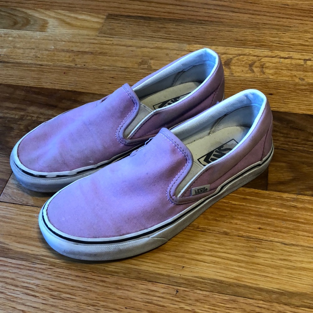 Lilac Vans sneakers girls sz 6.5